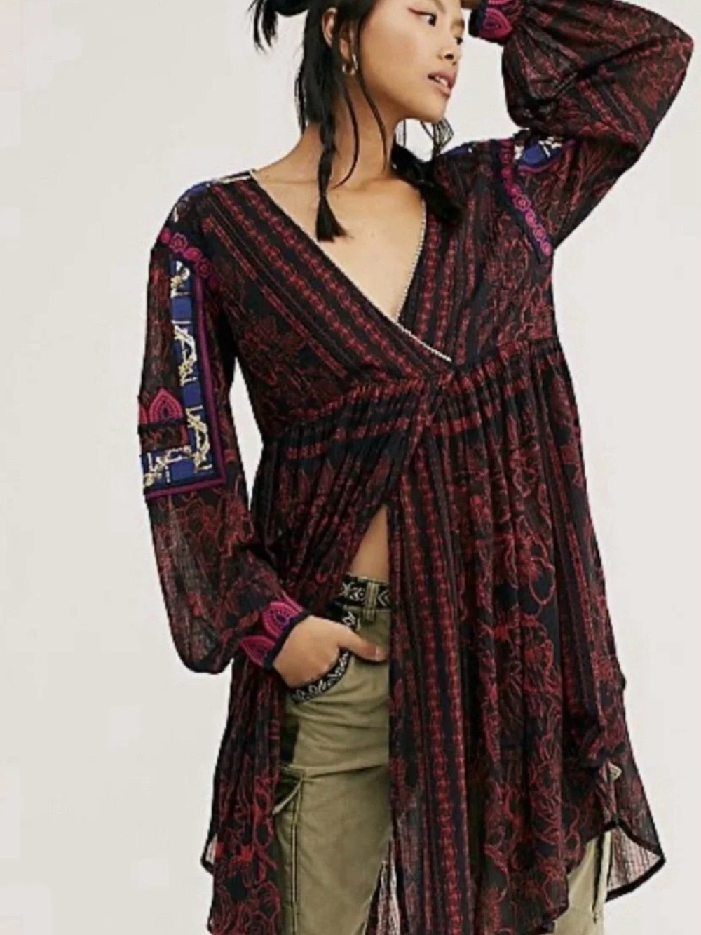Free People City Limits Maxi Top Large
